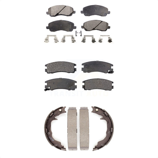 [Avant + Arrière] Kit de plaquette (céramique) de frein pour Mitsubishi Galant Eclipse KTN-100515