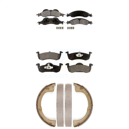 [Avant + Arrière] Kit de plaquette (céramique) de frein pour 2007-2009 Ford Expedition Lincoln Navigator KTN-100521