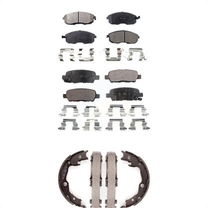 [Avant + Arrière] Kit de plaquette (céramique) de frein pour Nissan Sentra Juke KTN-100530