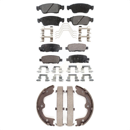[Avant + Arrière] Kit de plaquette (céramique) de frein pour INFINITI G37 G35 Q60 KTN-100535
