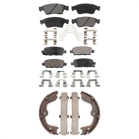 [Avant + Arrière] Kit de plaquette (céramique) de frein pour INFINITI G37 G35 Q60 KTN-100535