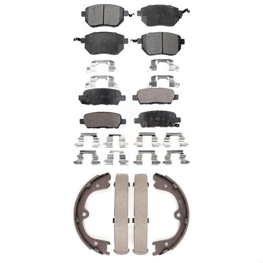 [Avant + Arrière] Kit de plaquette (céramique) de frein pour Nissan Murano KTN-100539