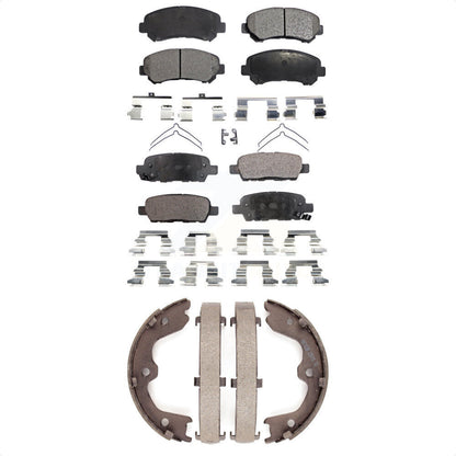 [Avant + Arrière] Kit de plaquette (céramique) de frein pour Nissan Maxima KTN-100540