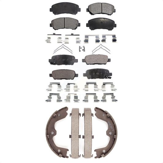[Avant + Arrière] Kit de plaquette (céramique) de frein pour Nissan Maxima KTN-100540