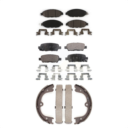 [Avant + Arrière] Kit de plaquette (céramique) de frein pour Nissan Pathfinder Infiniti JX35 QX60 INFINITI KTN-100542