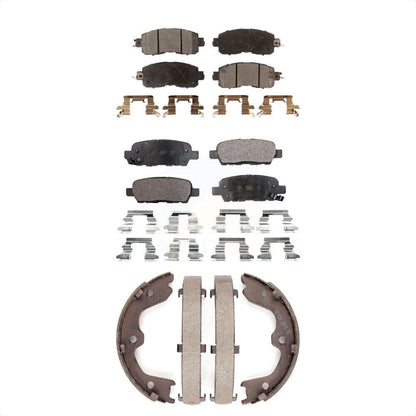 [Avant + Arrière] Kit de plaquette (céramique) de frein pour Nissan Altima KTN-100544