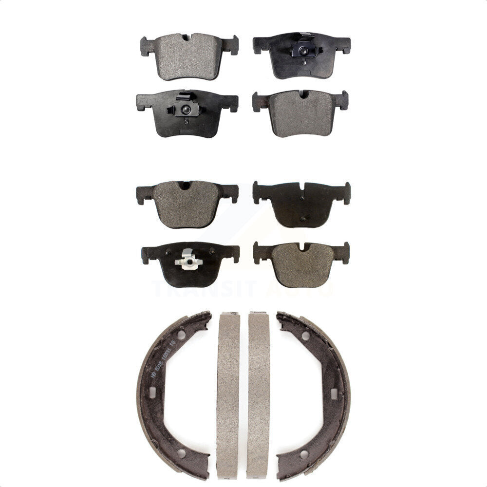 [Avant + Arrière] Kit de plaquette (céramique) de frein pour BMW 330i xDrive 328i 430i Gran Coupe 335i 428i 435i GT sans Blue Painted Calipers KTN-100549 par Transit Auto