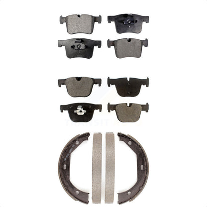 [Avant + Arrière] Kit de plaquette (céramique) de frein pour BMW 330i xDrive 328i 430i Gran Coupe 335i 428i 435i GT sans Blue Painted Calipers KTN-100549 par Transit Auto