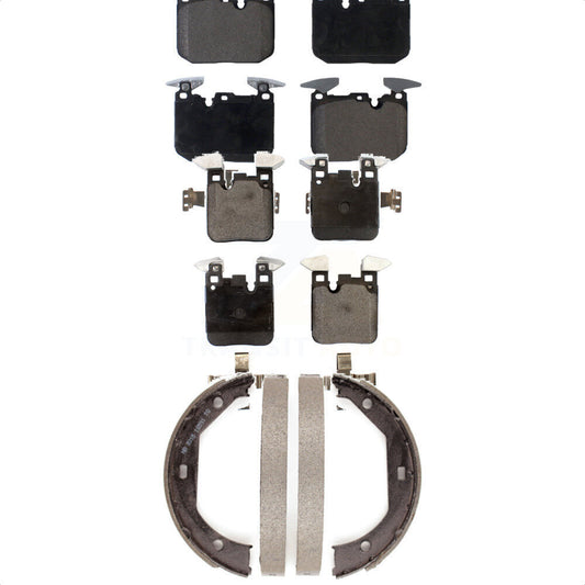 [Avant + Arrière] Kit de plaquette (céramique) de frein pour BMW 428i 330i xDrive 335i 328i M4 430i Gran Coupe M3 435i 340i 440i M2 GT ActiveHybrid 3 KTN-100552