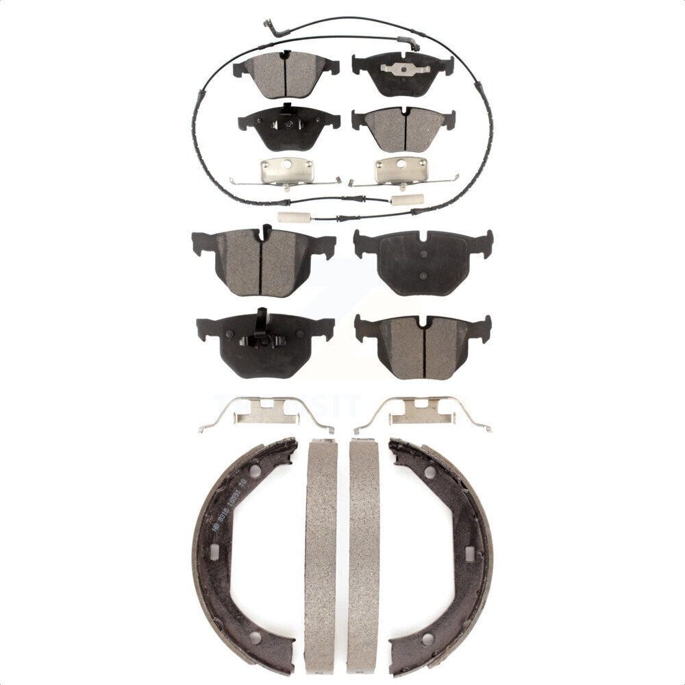 [Avant + Arrière] Kit de plaquette (céramique) de frein pour BMW 335i xDrive X1 335d 335xi 335is KTN-100553