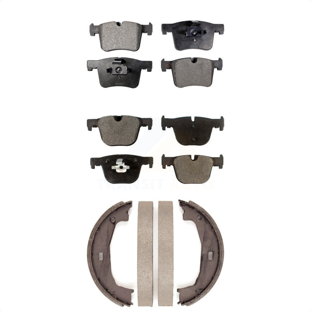 [Avant + Arrière] Kit de plaquette (céramique) de frein pour BMW 428i Gran Coupe sans Blue Painted Calipers KTN-100555 par Transit Auto