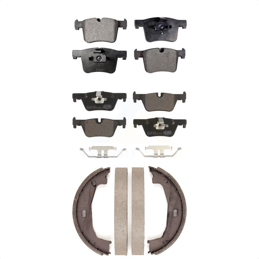 [Avant + Arrière] Kit de plaquette (céramique) de frein pour BMW 328i 320i xDrive 428i Gran Coupe 228i 230i 328d KTN-100556
