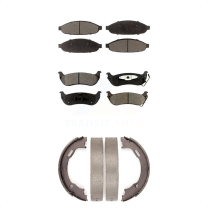 [Avant + Arrière] Kit de plaquette (céramique) de frein pour 2004-2008 Chrysler Pacifica KTN-100558