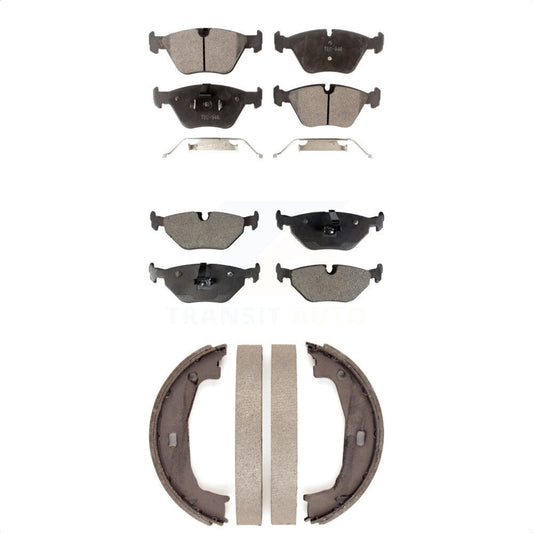 [Avant + Arrière] Kit de plaquette (céramique) de frein pour 2006 BMW Z4 Roadster 3.0si Coupe KTN-100562