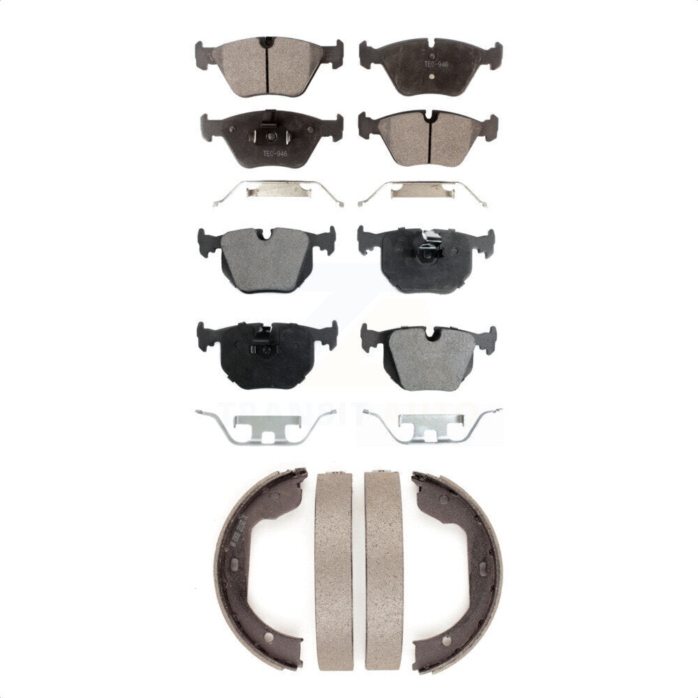 [Avant + Arrière] Kit de plaquette (céramique) de frein pour BMW X3 Z4 M3 KTN-100563