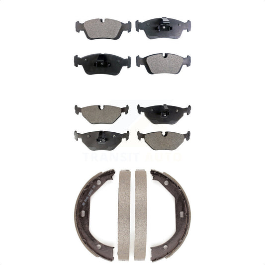 [Avant + Arrière] Kit de plaquette (céramique) de frein pour 2001-2005 BMW 325xi KTN-100564