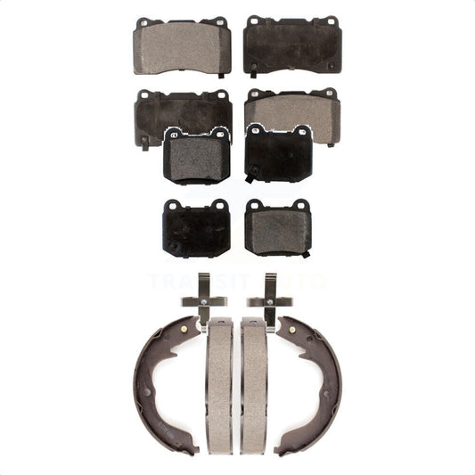 [Avant + Arrière] Kit de plaquette (céramique) de frein pour Subaru Impreza KTN-100586