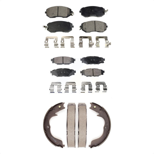 [Avant + Arrière] Kit de plaquette (céramique) de frein pour Subaru Impreza Forester KTN-100589