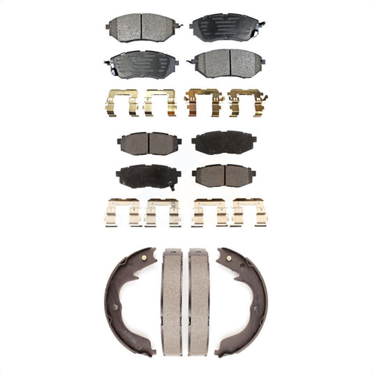[Avant + Arrière] Kit de plaquette (céramique) de frein pour Subaru Outback Legacy KTN-100590