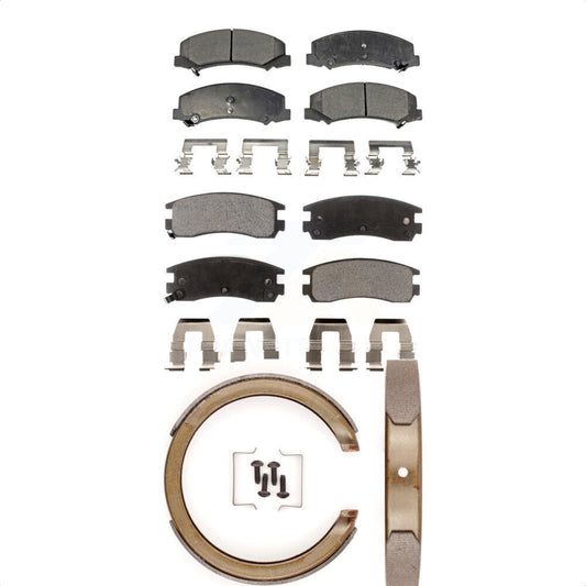 [Avant + Arrière] Kit de plaquette (céramique) de frein pour Chevrolet Impala Monte Carlo KTN-100591