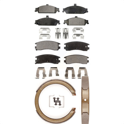 [Avant + Arrière] Kit de plaquette (céramique) de frein pour Pontiac Grand Am Oldsmobile Alero KTN-100593