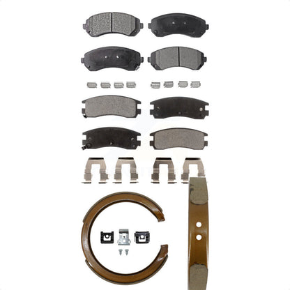 [Avant + Arrière] Kit de plaquette (céramique) de frein pour Buick Rendezvous Chevrolet Venture Pontiac Montana Aztek KTN-100594
