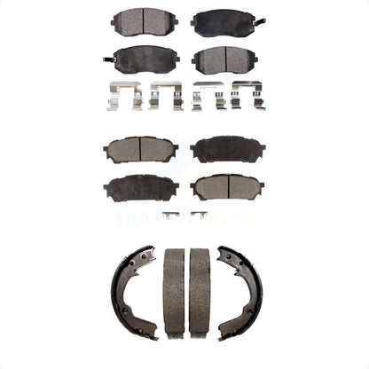 [Avant + Arrière] Kit de plaquette (céramique) de frein pour Subaru Forester Impreza Saab 9-2X KTN-100601