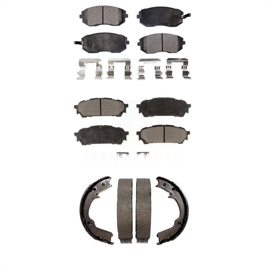 [Avant + Arrière] Kit de plaquette (céramique) de frein pour Subaru Forester Impreza Saab 9-2X KTN-100601