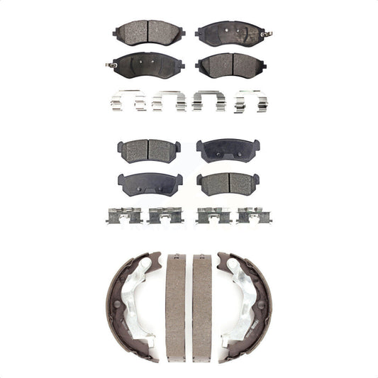 [Avant + Arrière] Kit de plaquette (céramique) de frein pour Suzuki Forenza Reno KTN-100603