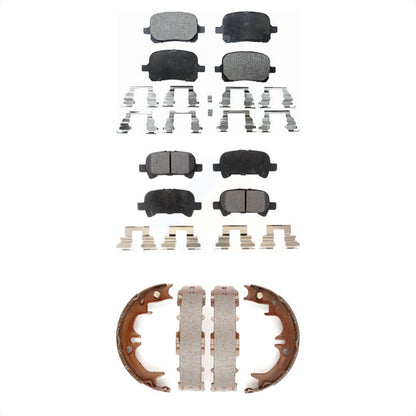 [Avant + Arrière] Kit de plaquette (céramique) de frein pour Toyota Camry Avalon Solara KTN-100608