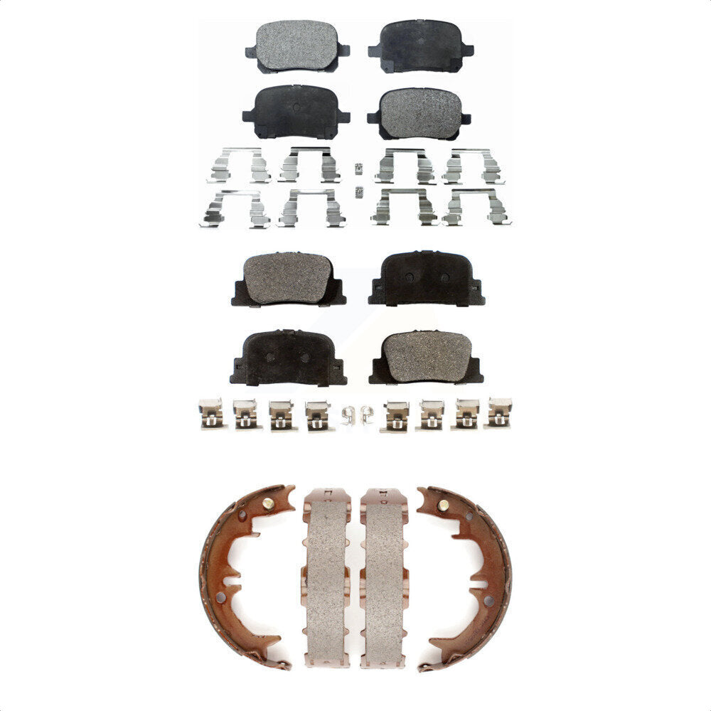[Avant + Arrière] Kit de plaquette (céramique) de frein pour Toyota Camry Lexus ES300 KTN-100610