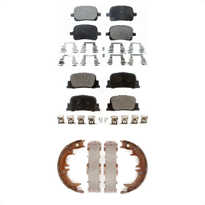 [Avant + Arrière] Kit de plaquette (céramique) de frein pour Toyota Camry Lexus ES300 KTN-100610