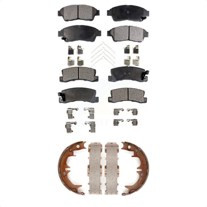 [Avant + Arrière] Kit de plaquette (céramique) de frein pour 1992-1999 Toyota Camry 2.2L KTN-100611