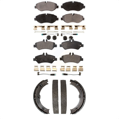 [Avant + Arrière] Kit de plaquette (céramique) de frein pour Sprinter 2500 Mercedes-Benz Freightliner Dodge KTN-100612