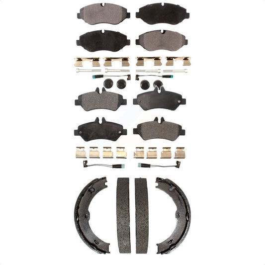 [Avant + Arrière] Kit de plaquette (céramique) de frein pour Sprinter 2500 Mercedes-Benz Freightliner Dodge KTN-100612