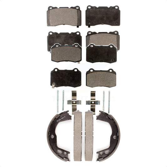[Avant + Arrière] Kit de plaquette (céramique) de frein pour Hyundai Genesis Coupe KTN-100616