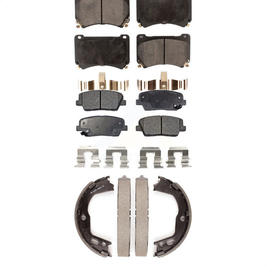 [Avant + Arrière] Kit de plaquette (céramique) de frein pour Hyundai Genesis Equus KTN-100617