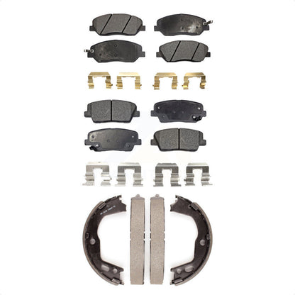 [Avant + Arrière] Kit de plaquette (céramique) de frein pour Hyundai Genesis 3.8L KTN-100620
