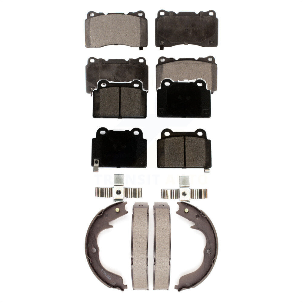 [Avant + Arrière] Kit de plaquette (céramique) de frein pour Mitsubishi Lancer KTN-100634