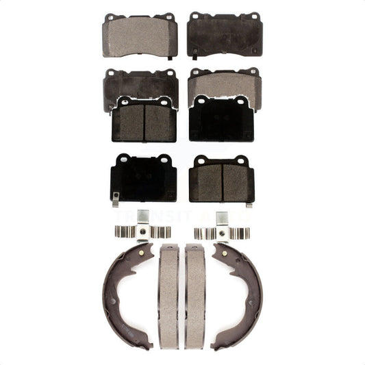 [Avant + Arrière] Kit de plaquette (céramique) de frein pour Mitsubishi Lancer KTN-100634