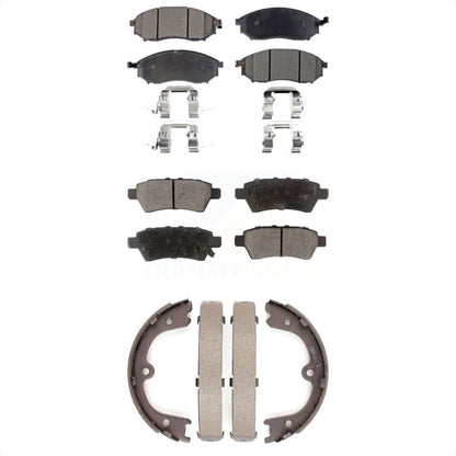 [Avant + Arrière] Kit de plaquette (céramique) de frein pour 2008-2012 Nissan Pathfinder 5.6L KTN-100644