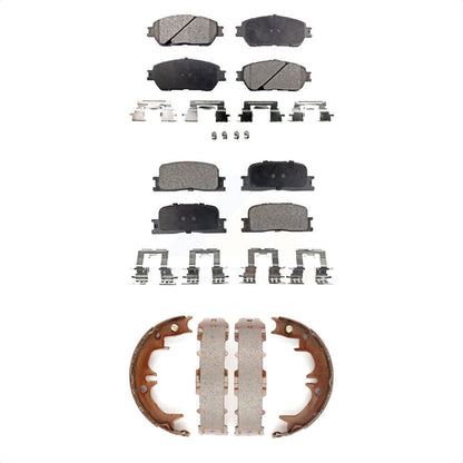 [Avant + Arrière] Kit de plaquette (céramique) de frein pour Toyota Camry Lexus ES330 ES300 KTN-100648