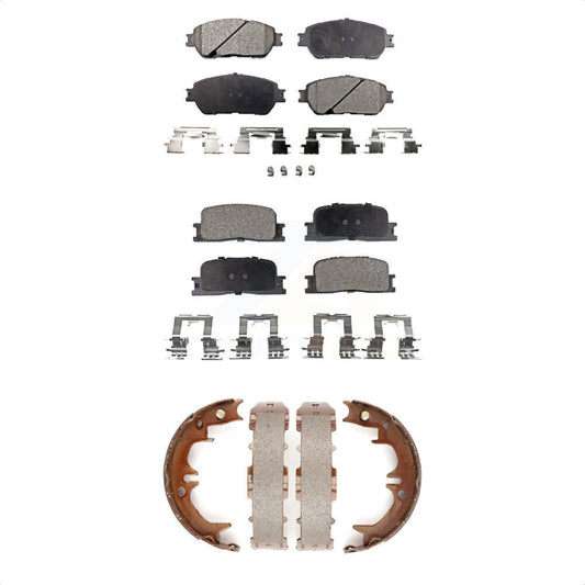 [Avant + Arrière] Kit de plaquette (céramique) de frein pour Toyota Camry Lexus ES330 ES300 KTN-100648