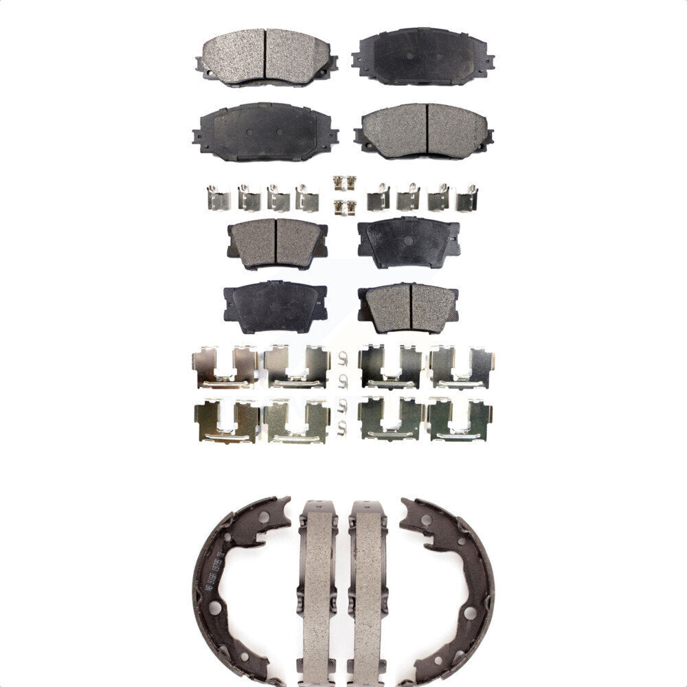 [Avant + Arrière] Kit de plaquette (céramique) de frein pour Toyota RAV4 Lexus HS250h KTN-100653