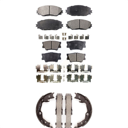 [Avant + Arrière] Kit de plaquette (céramique) de frein pour Toyota RAV4 Lexus HS250h KTN-100653