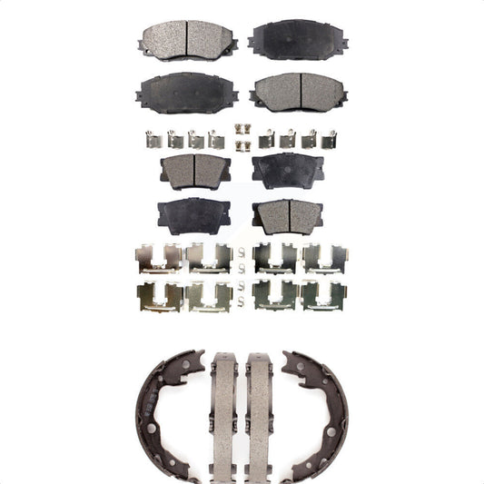 [Avant + Arrière] Kit de plaquette (céramique) de frein pour Toyota RAV4 Lexus HS250h KTN-100653