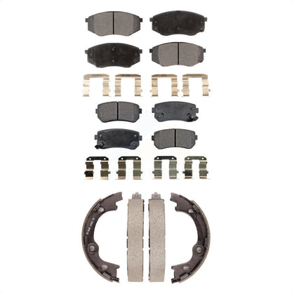 [Avant + Arrière] Kit de plaquette (céramique) de frein pour 2010-2012 Hyundai Tucson FWD KTN-100656