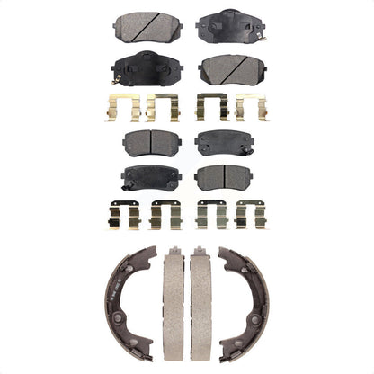 [Avant + Arrière] Kit de plaquette (céramique) de frein pour 2013-2015 Hyundai Tucson FWD KTN-100659