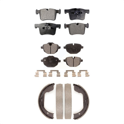 [Avant + Arrière] Kit de plaquette (céramique) de frein pour 2011 BMW X3 xDrive28i KTN-100665