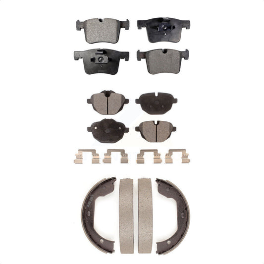 [Avant + Arrière] Kit de plaquette (céramique) de frein pour 2011 BMW X3 xDrive28i KTN-100665